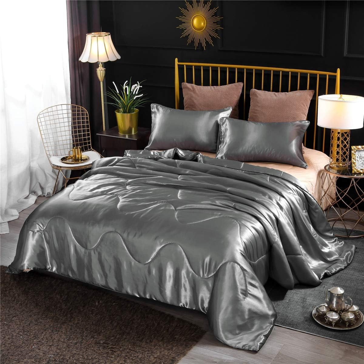 Satin Comforter 5 ps Set