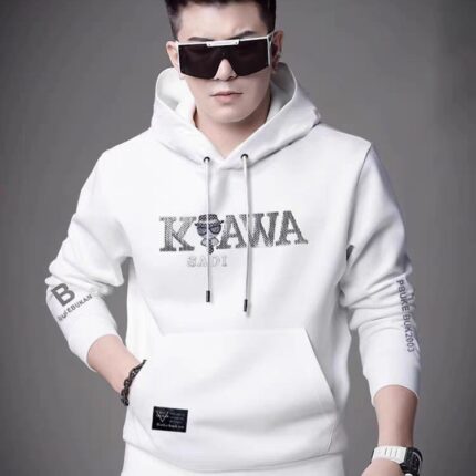 Premium 100% Cotton Hoodie for Men – Super Soft, 320 GSM, Winter Wear with High-Quality DTF Print